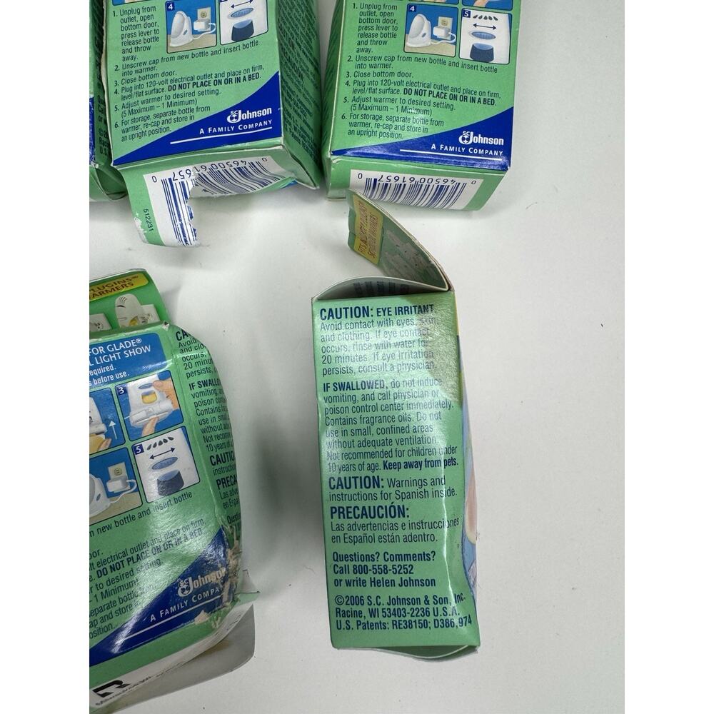 5 Glade Watermelon Rush Plug in Scented Oil Refills Vintage New Discontinued Lot - Picture 7 of 9
